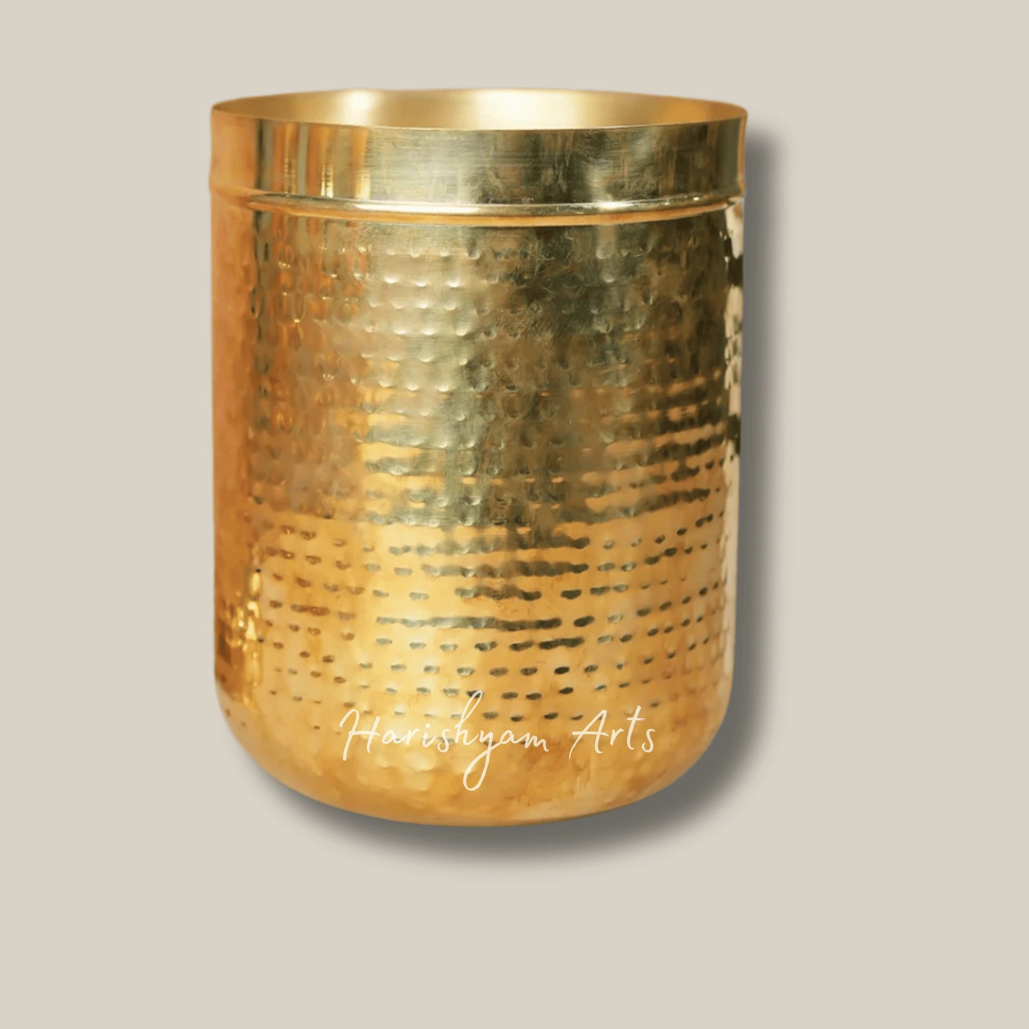 Classic Brass Kitchen Storage Containers for Spices and Dry Goods