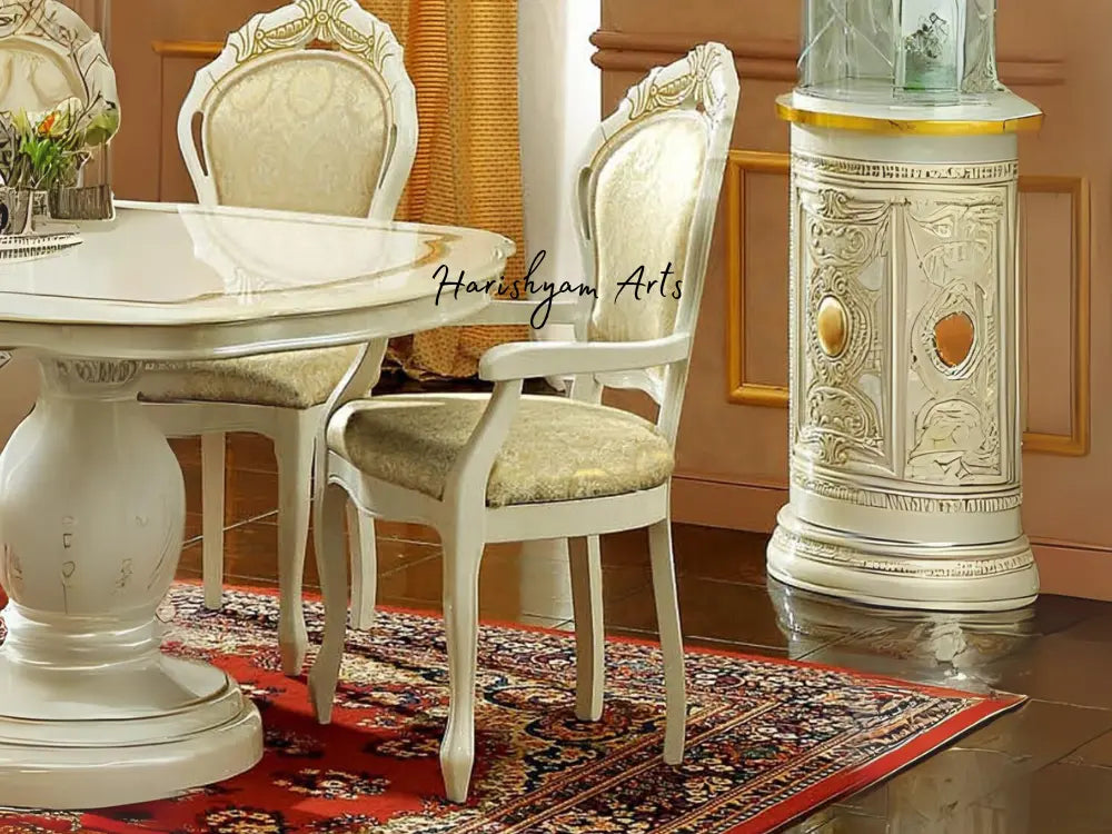Classic Ivory 7-Piece Dining Room Set