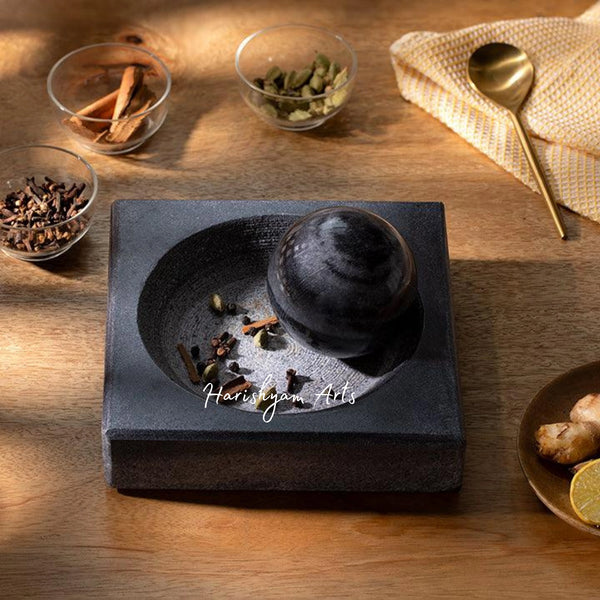 Classic Marble Mortar & Pestle Set