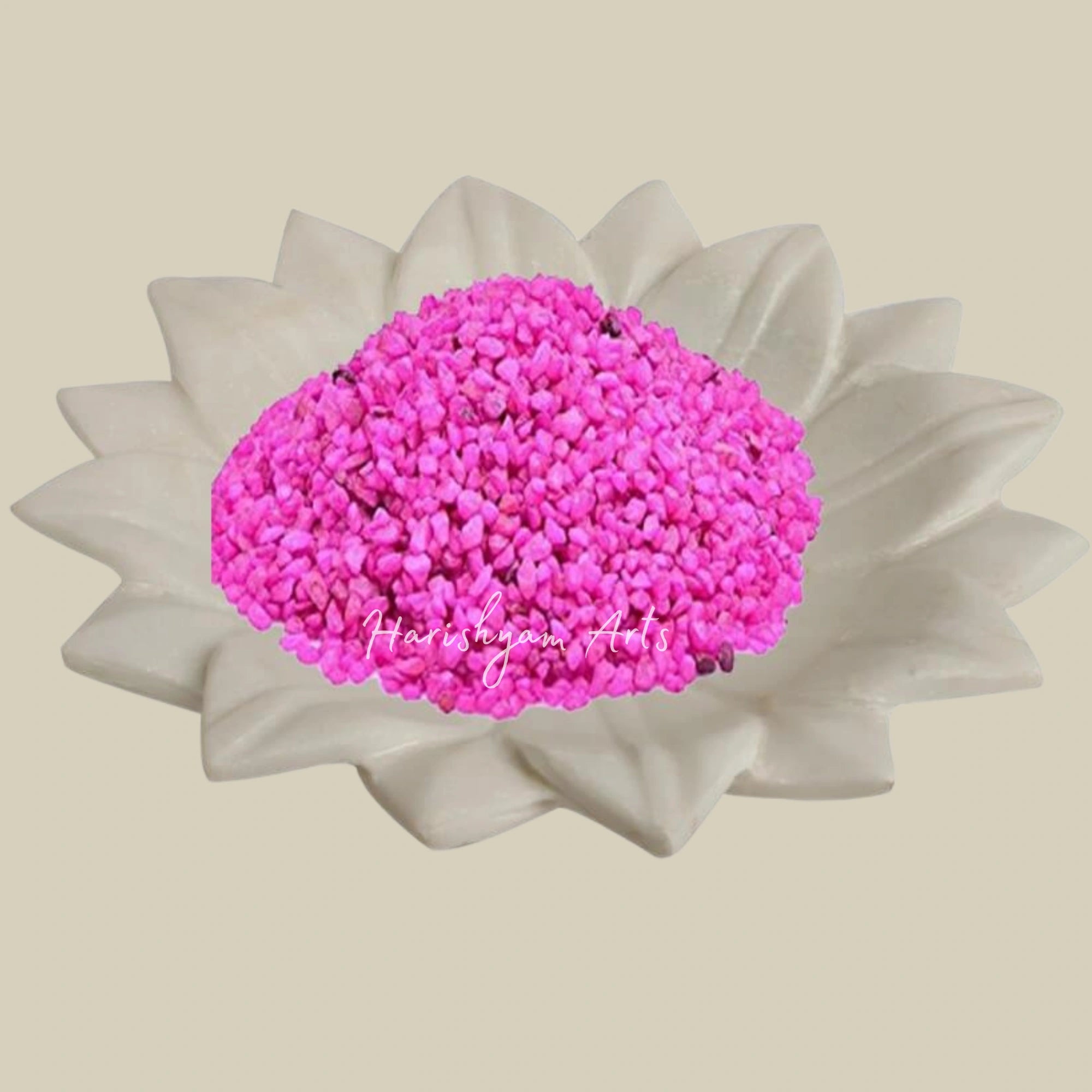 Classic Marble Urli Bowl for Decoration and Water Flower Arrangements