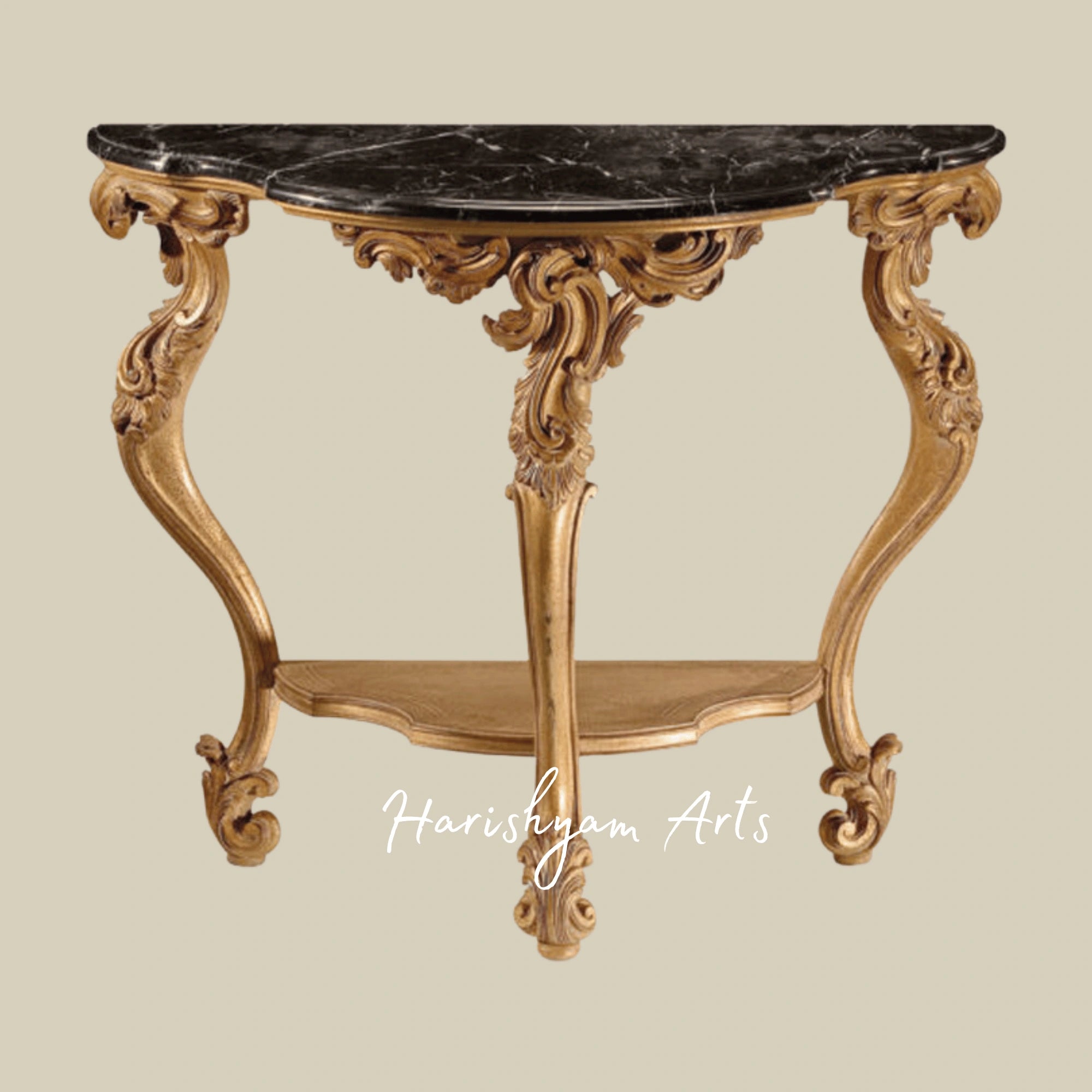 Classic2 Ornate French Style Console Table
