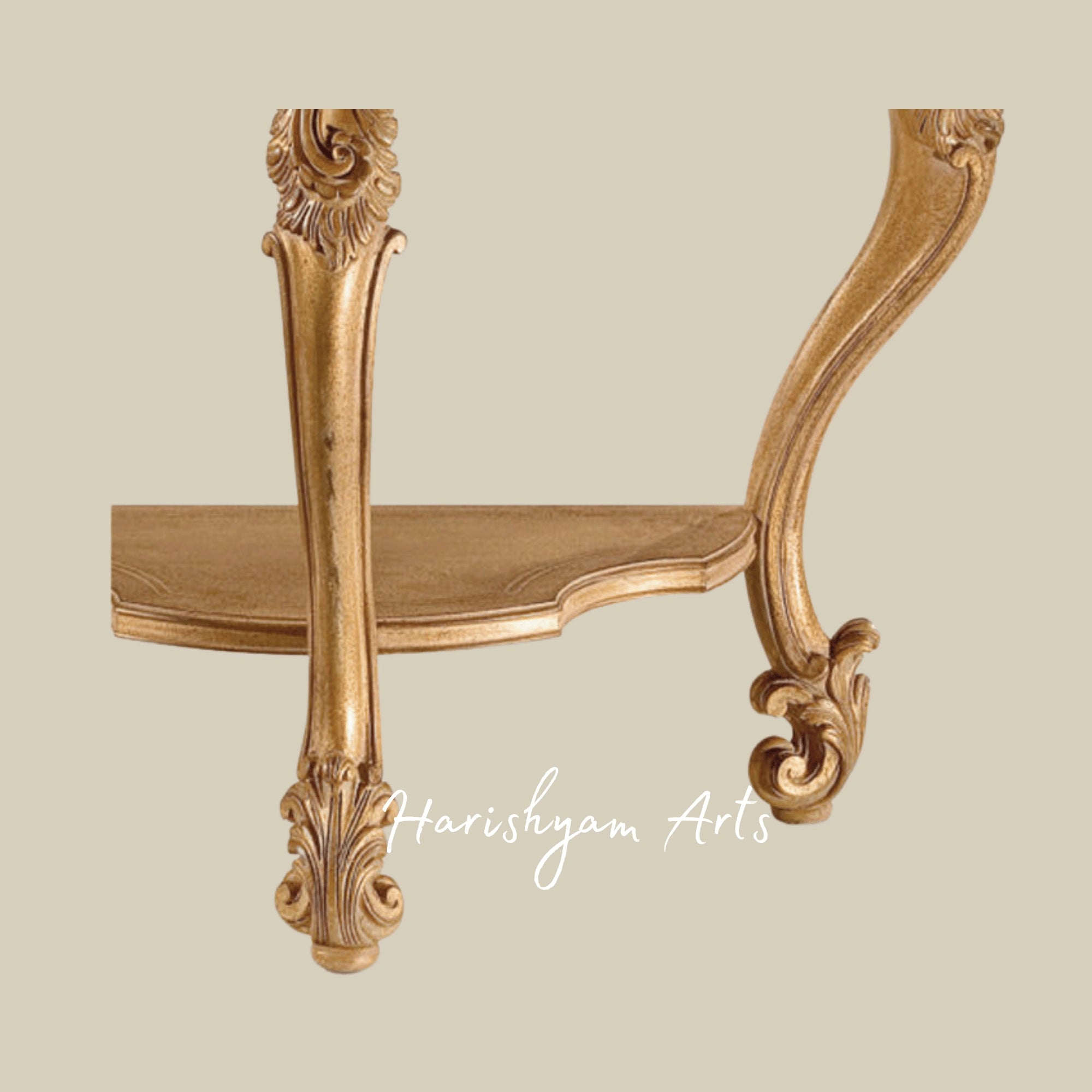 Classic Ornate French Style Console Table5