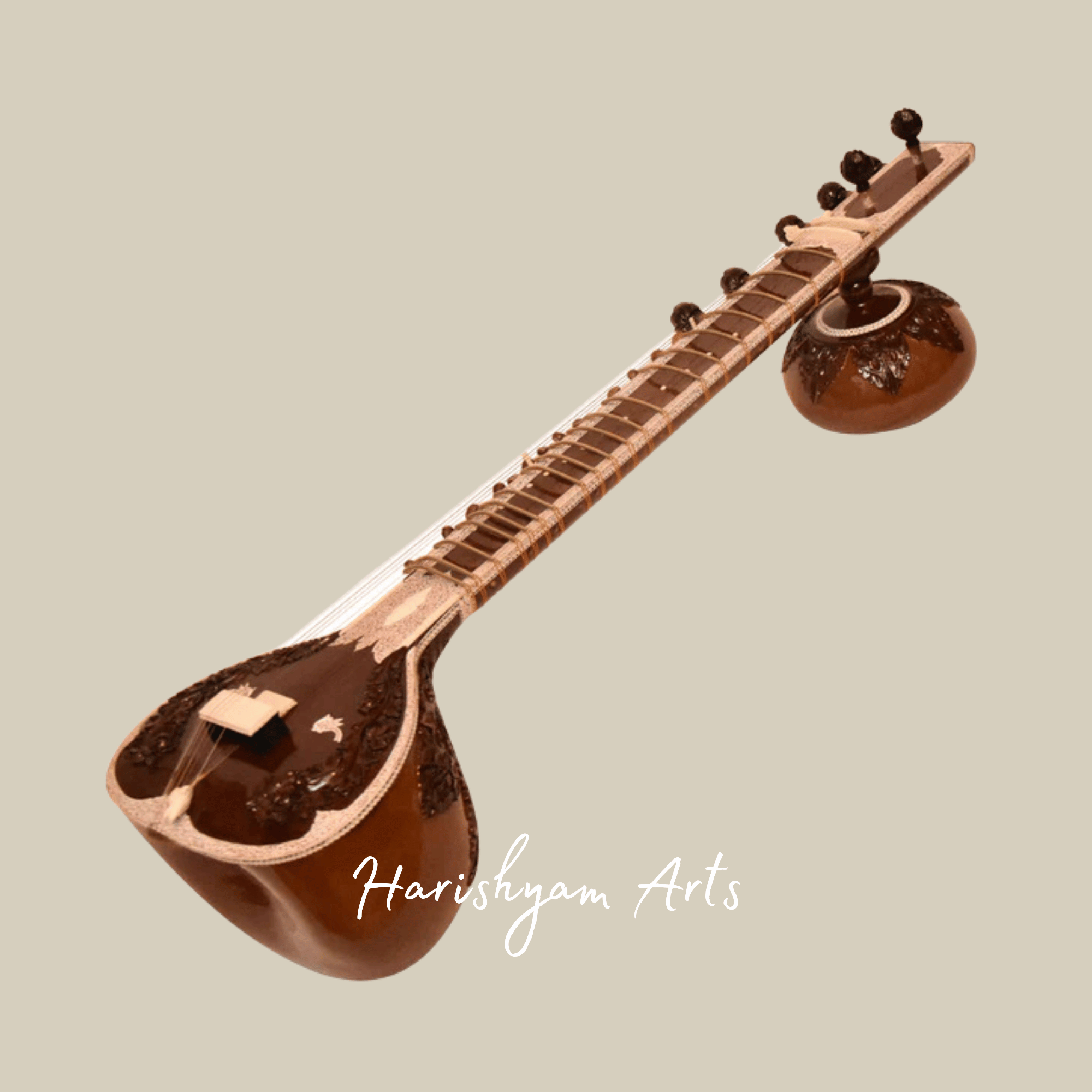 Compact Folding Harmonium Ideal for Travel and Practice