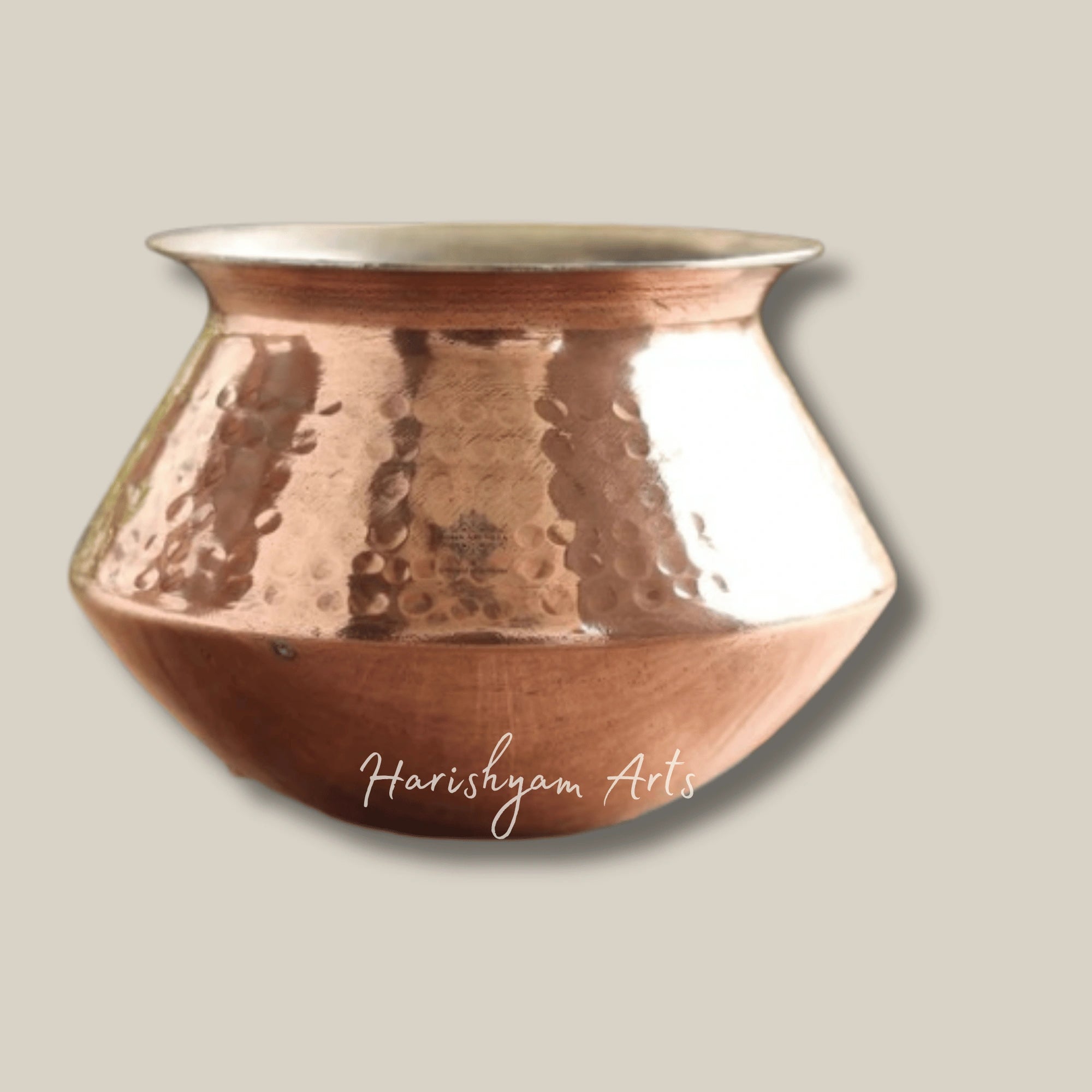 Copper Degchi with Tin Lined Interior for Authentic Indian Cooking