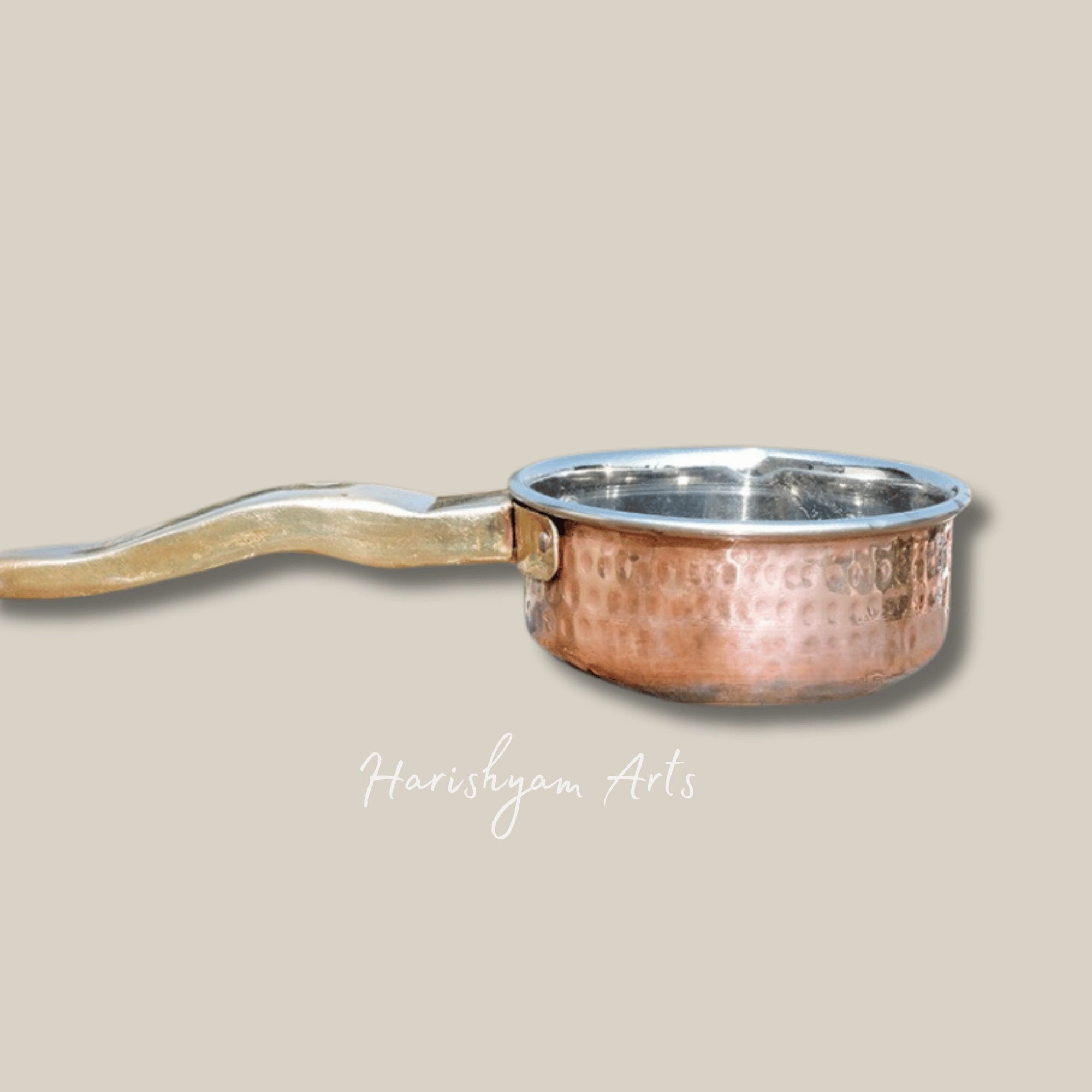 Copper Exterior Frying Pan for Everyday and Multi-Purpose Cooking