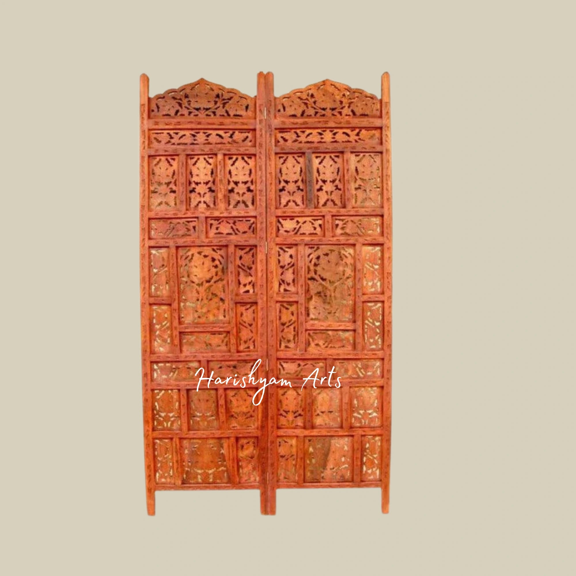 Decorative Antique Wooden Partition for Living Spaces