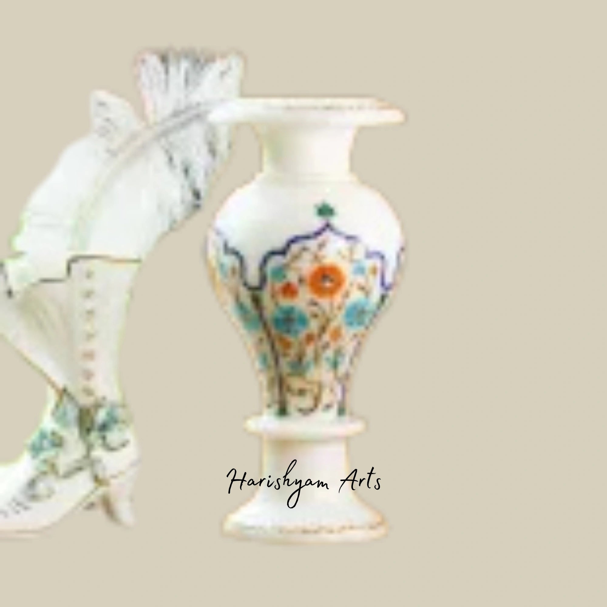 Decorative Marble Vase for Sale - Perfect for Any Room