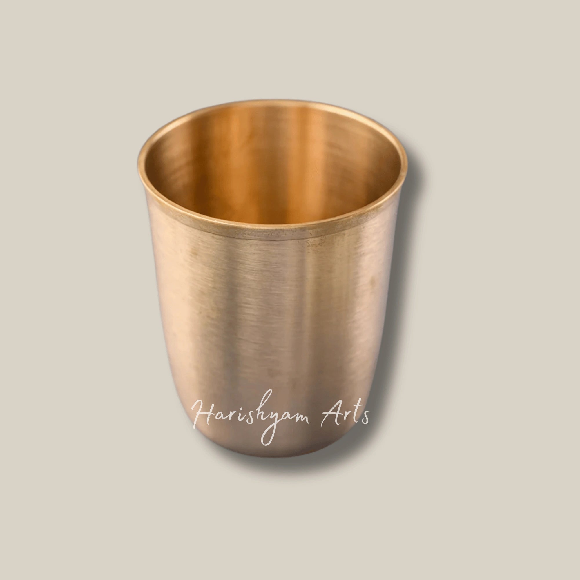 Deluxe Kansa Drinking Glass Set of 2 for Daily Use and Gifting