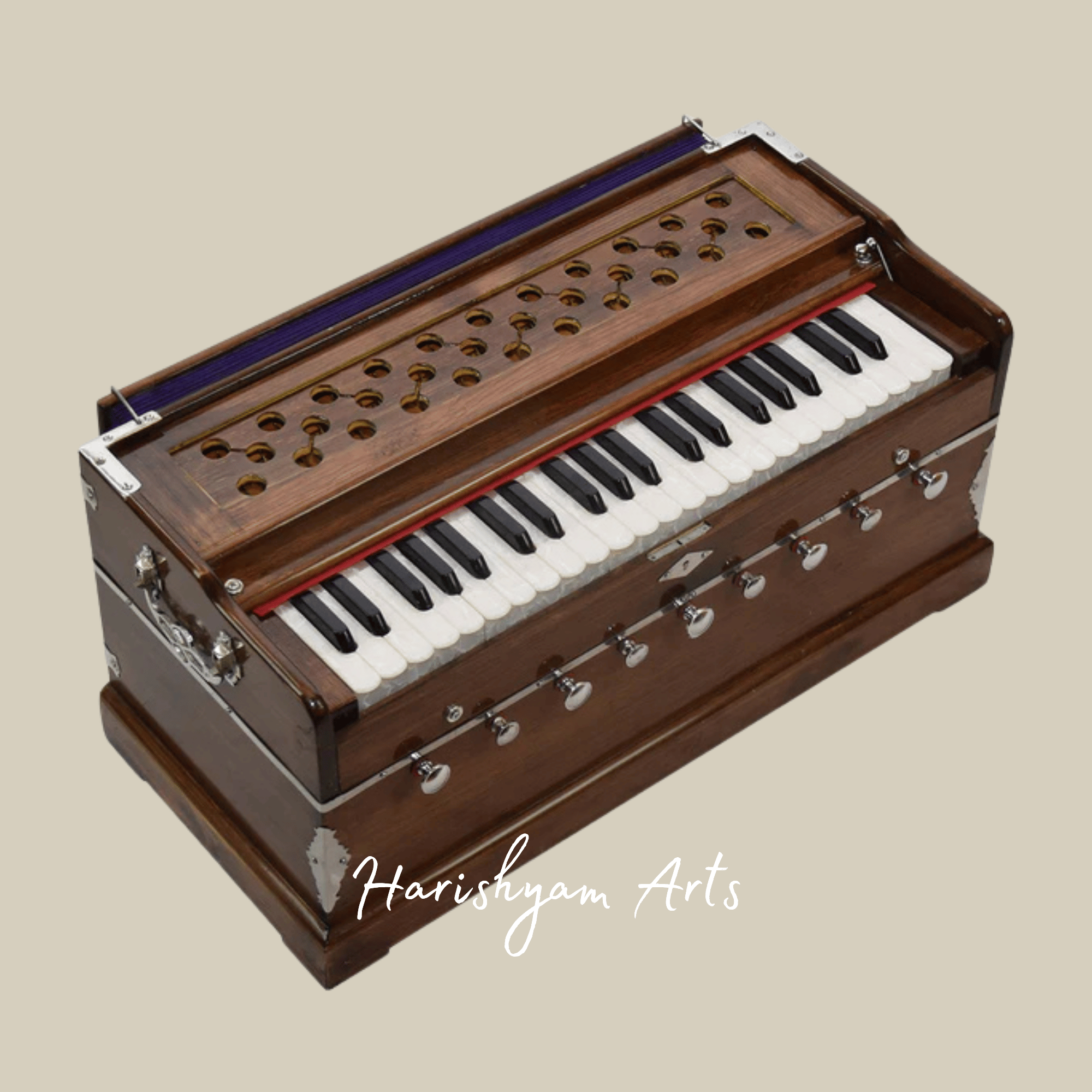 Premium Deluxe Studio Harmonium for Professional Music Production