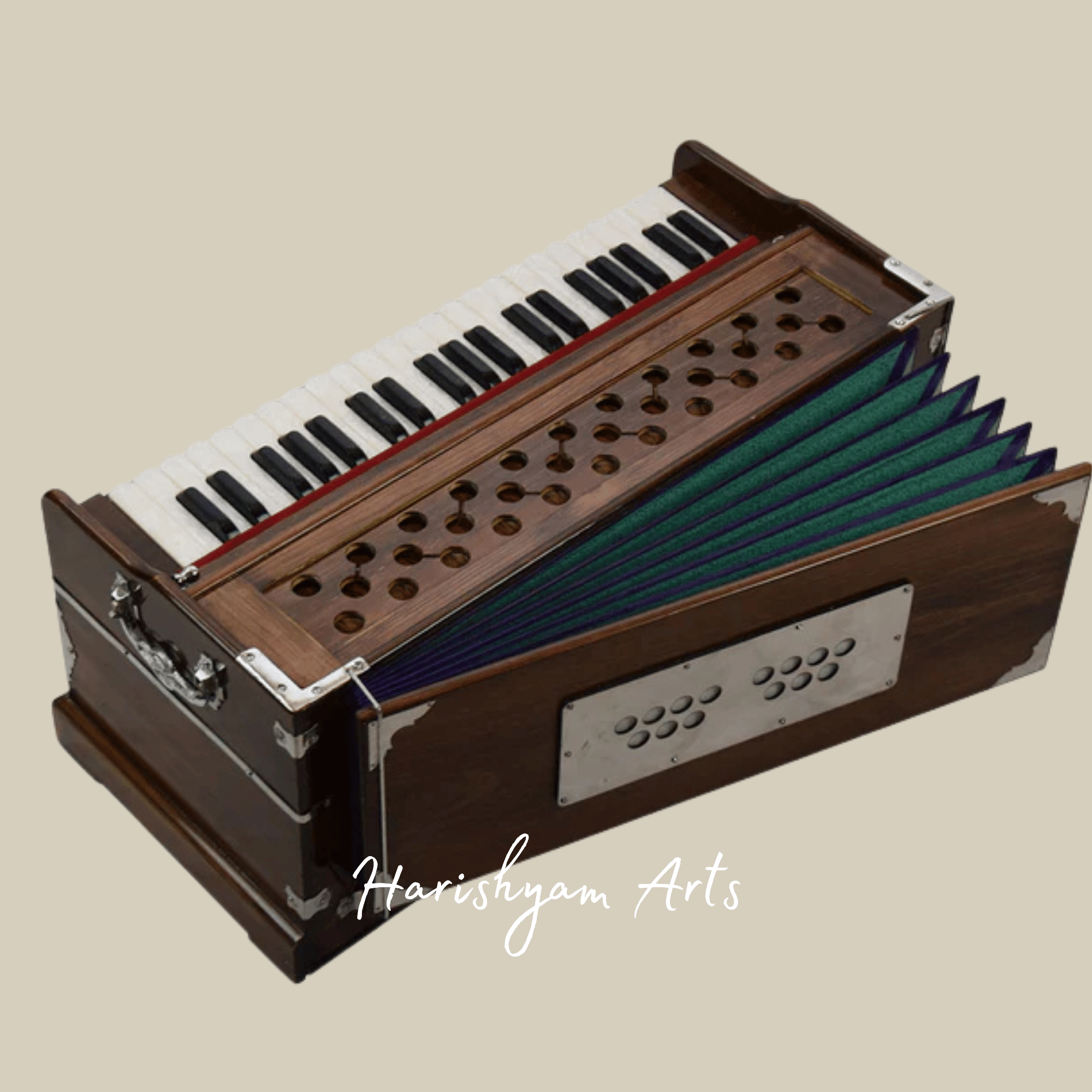 Premium Deluxe Studio Harmonium for Professional Music Production