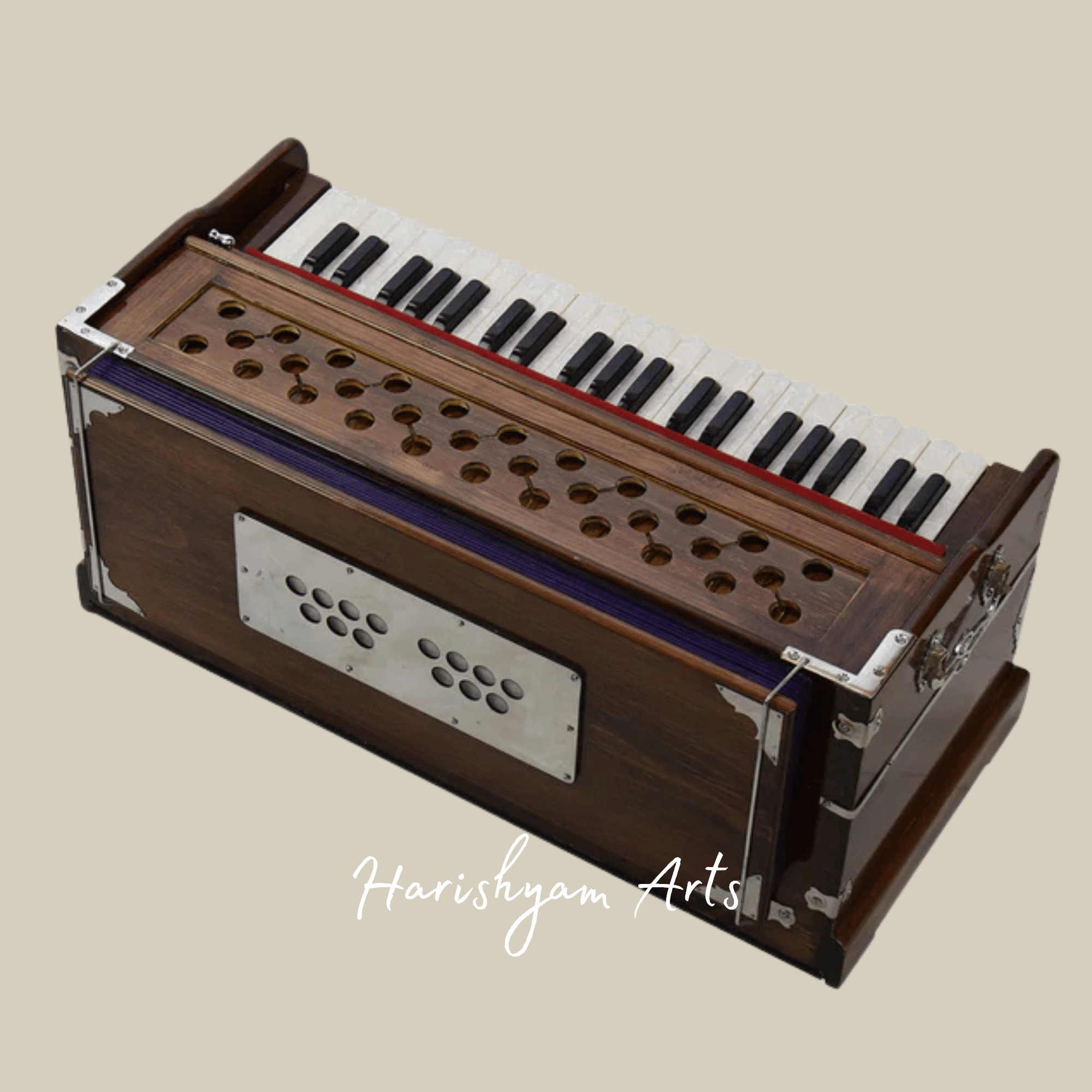 Premium Deluxe Studio Harmonium for Professional Music Production