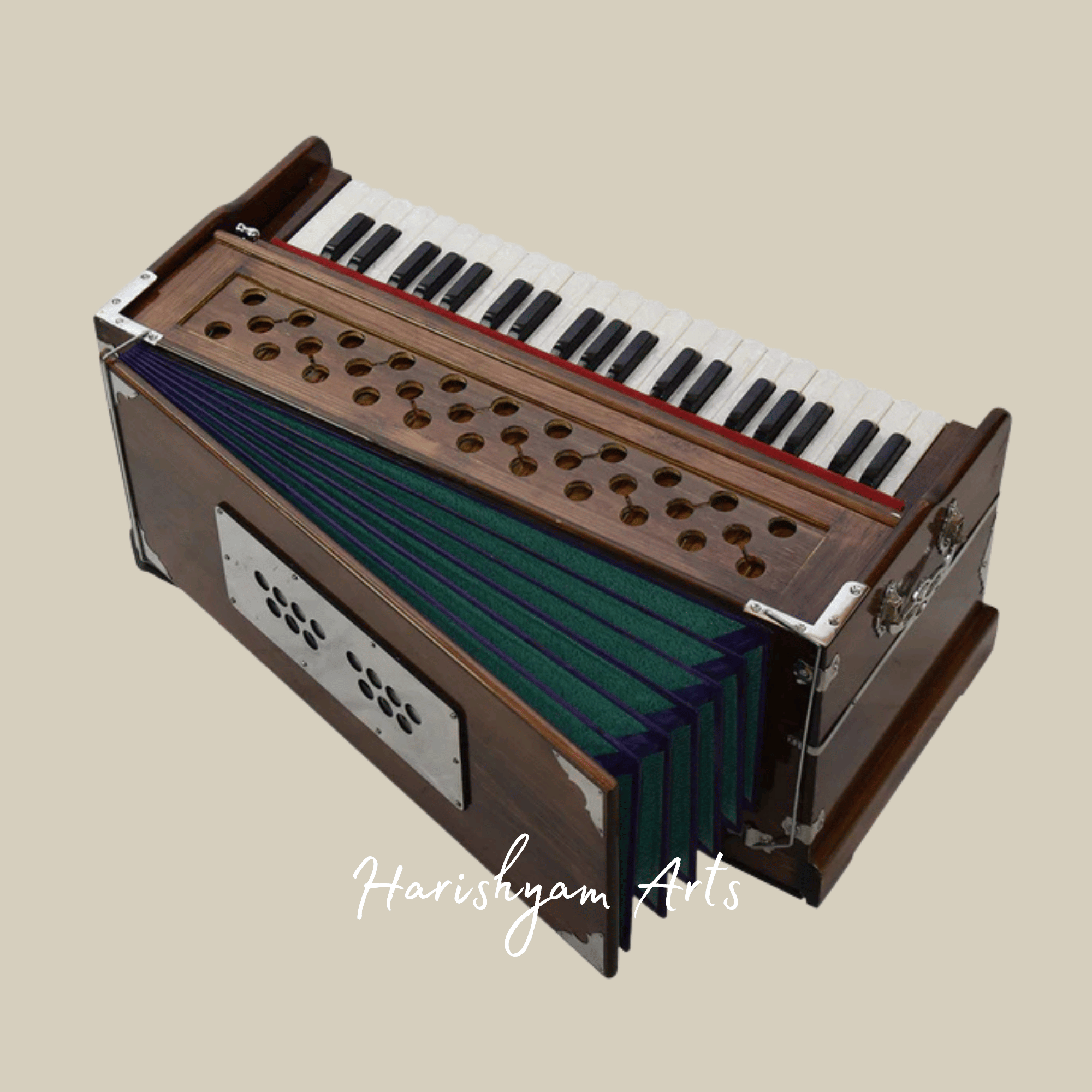 Premium Deluxe Studio Harmonium for Professional Music Production