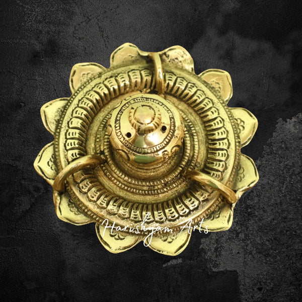 Elegant Brass Agarbatti and Dhoop Stand for Daily Pooja Essentials