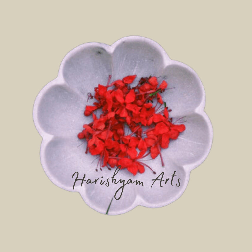 Flower Shaped Marble Bowl