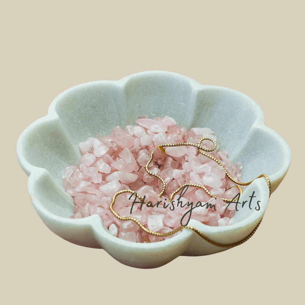 Flower Shaped Marble Bowl
