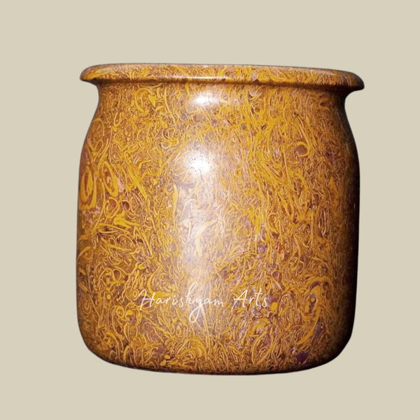 Handcrafted Habur Stone Water Pitcher Desert Rock Traditional Serving Jug 550ml Individual Pack