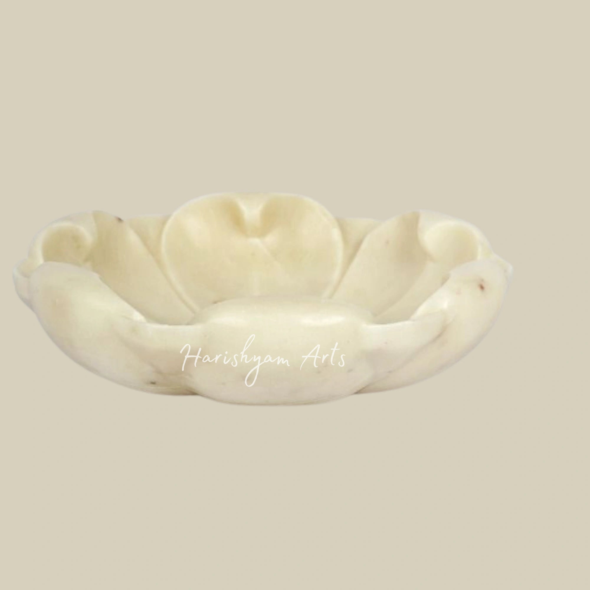 Handcrafted White Marble Urli for Home and Pooja Room Décor3