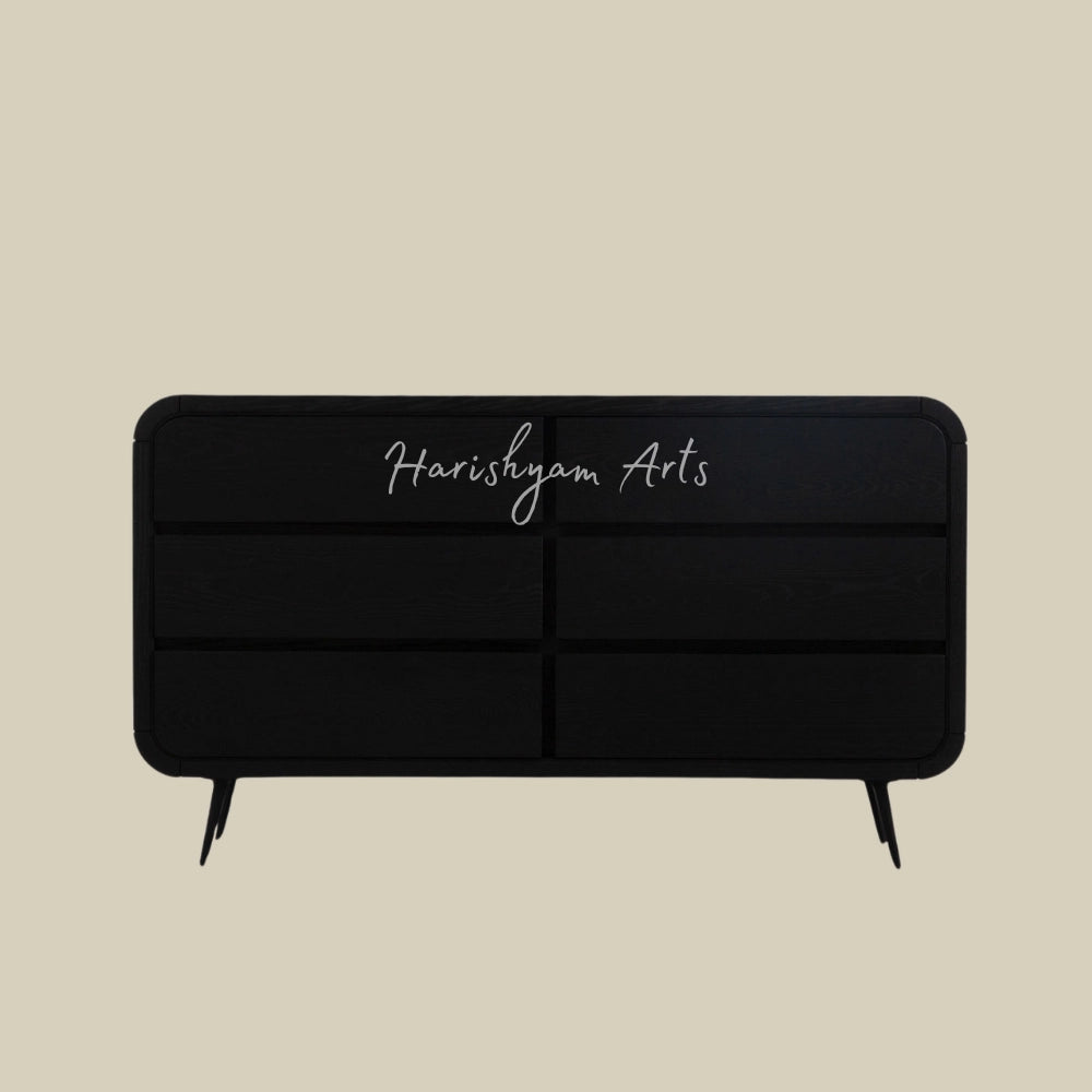 Handcrafted Wooden Chest of Drawers