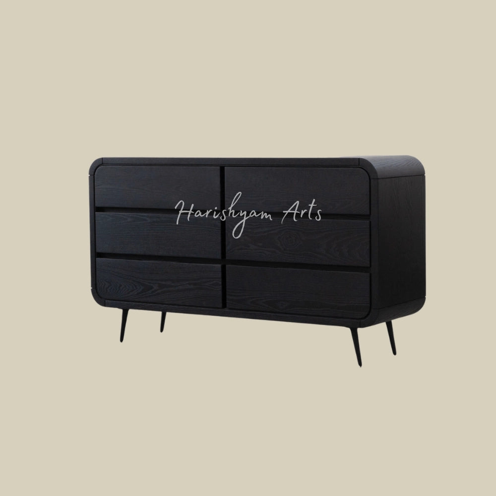 Handcrafted Wooden Chest of Drawers