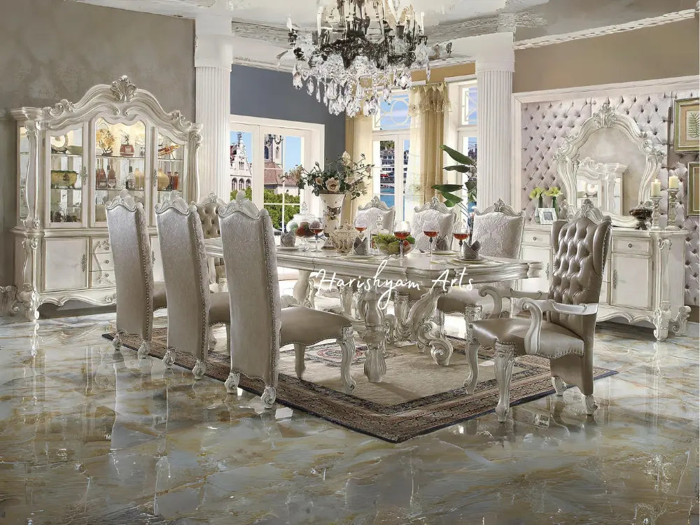 Ivory Elegance 7-Piece Dining Room Set