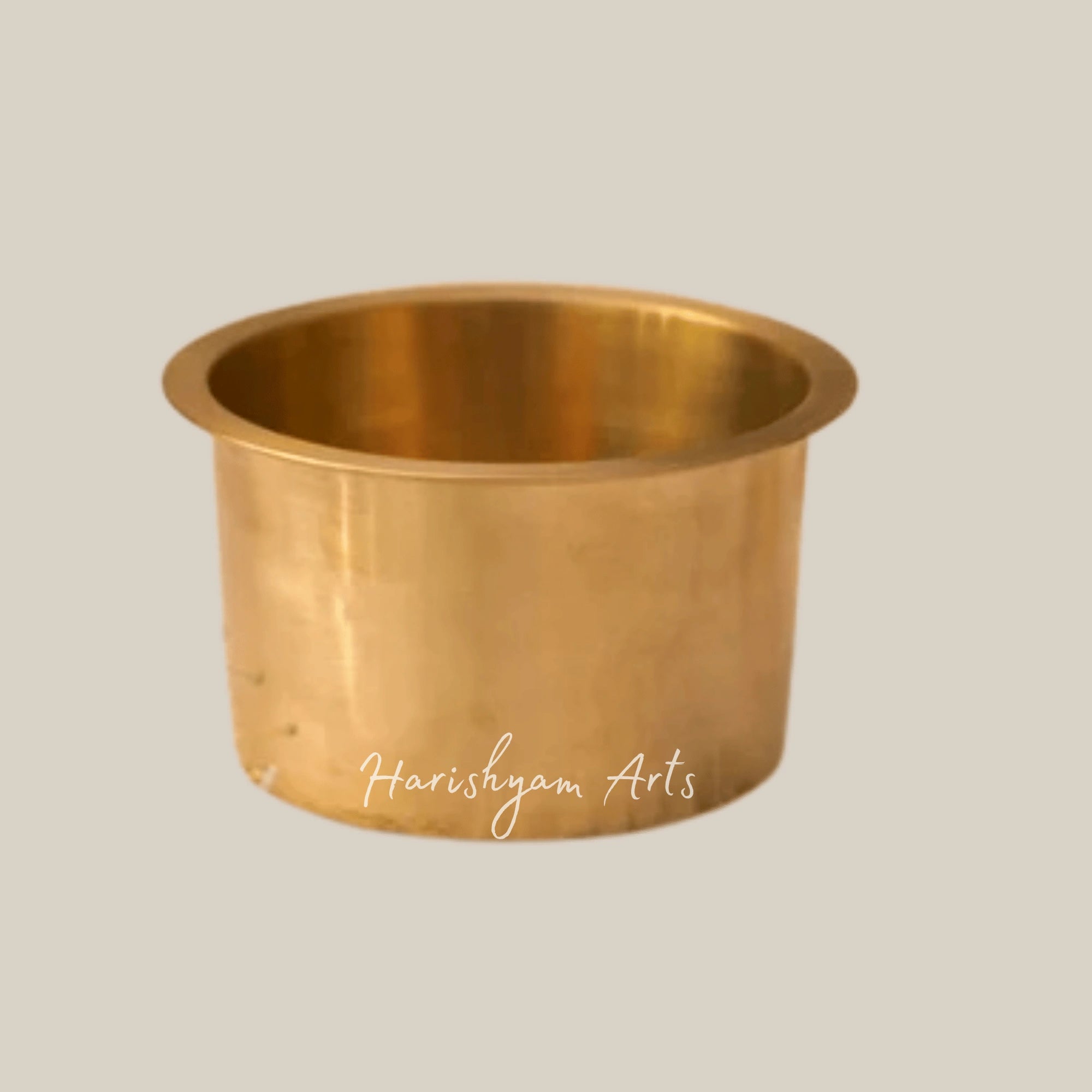 Kansa Tulsi Gravy Pot for Serving Curries and Side Dishes