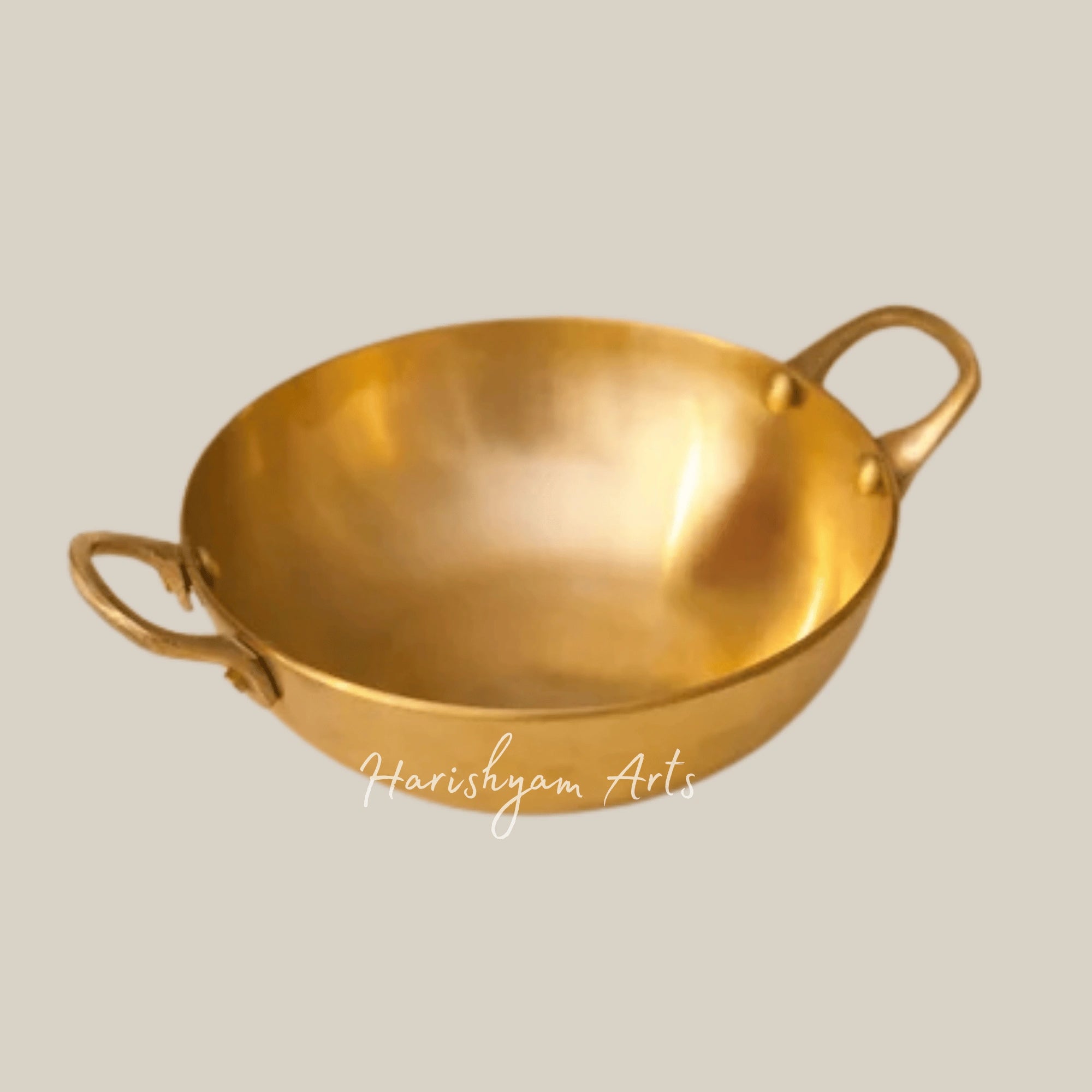 Kansa Tulsi Kadai Serveware for Cooking and Table Presentation