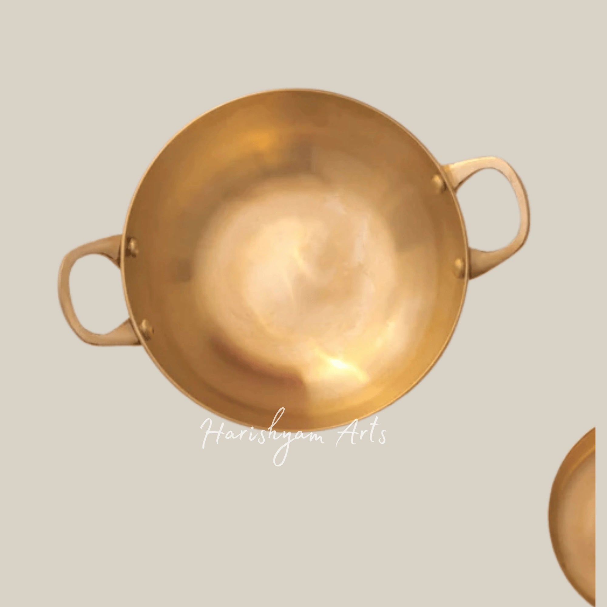 Kansa Tulsi Kadai Serveware for Cooking and Table Presentation