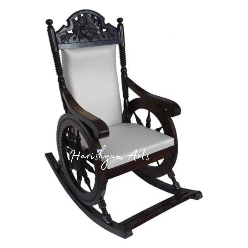 Luxury Wooden Rocking Chair