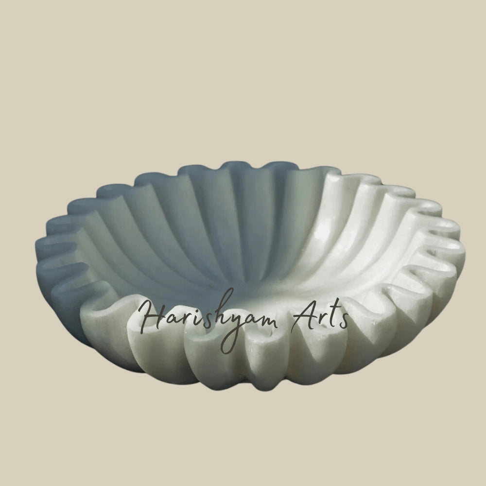 Marble Frill Bowl