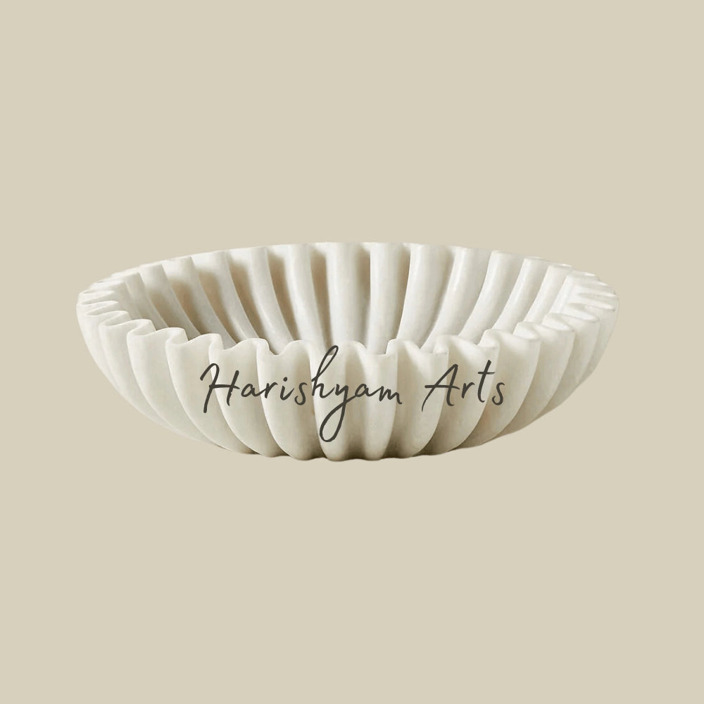 Marble Frill Bowl