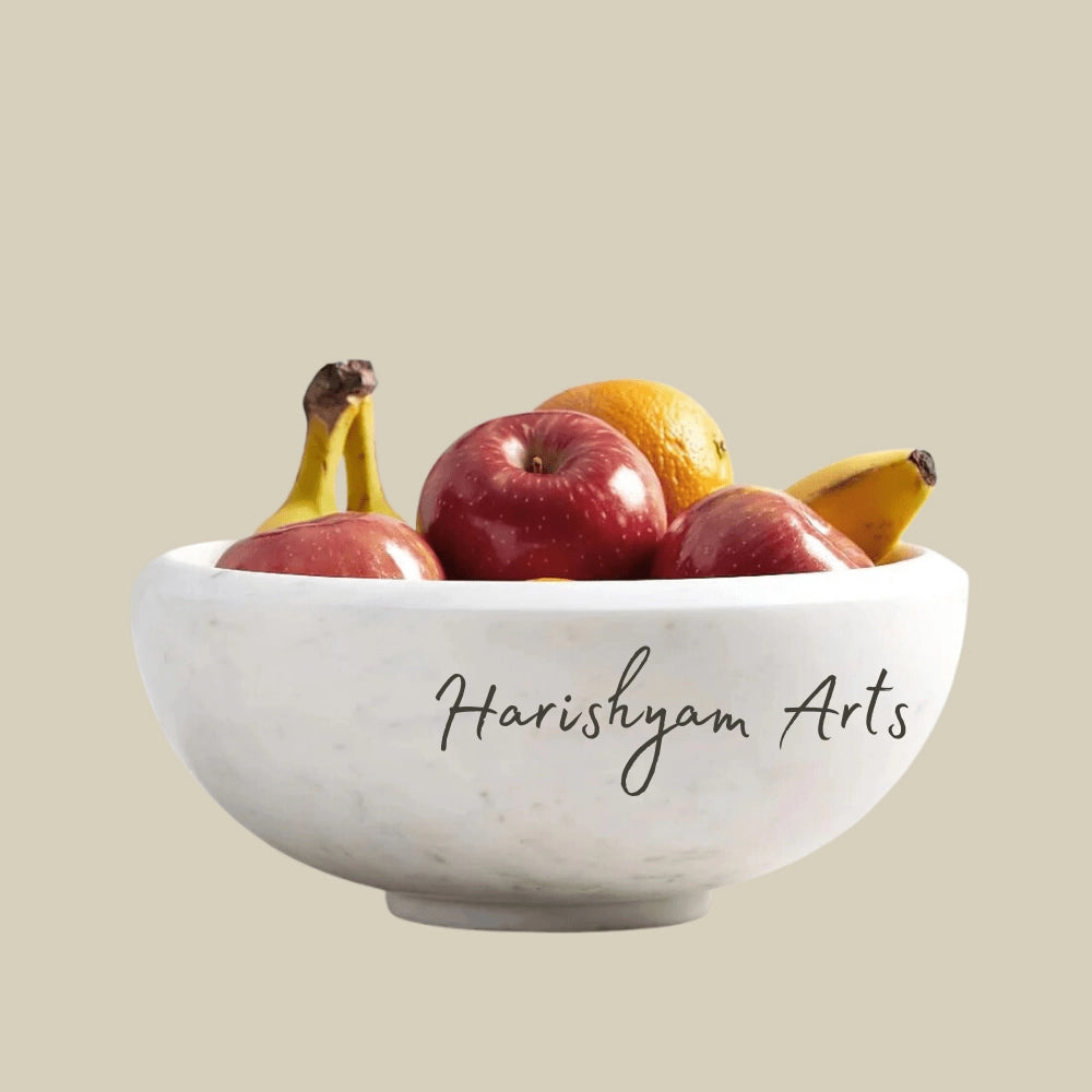 Marble Fruit Bowl