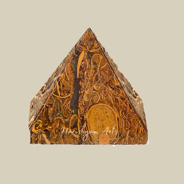 Habur Stone Pyramid Paperweight