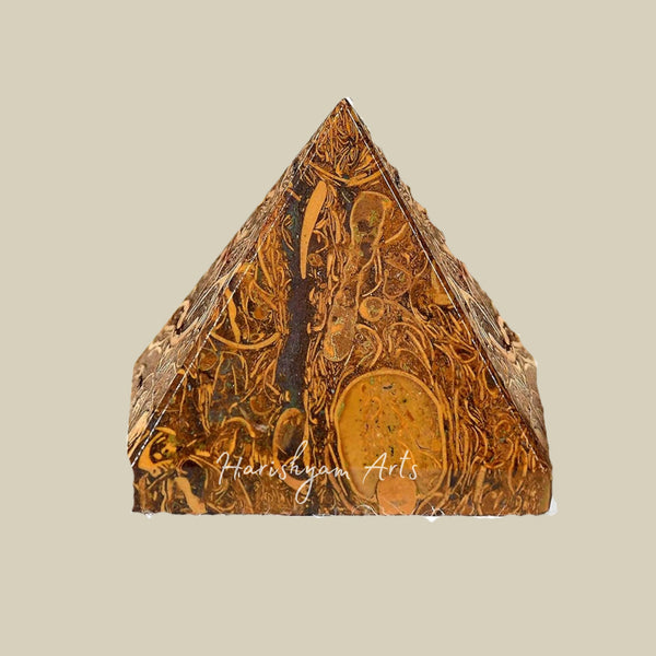 Habur Stone Pyramid Paperweight
