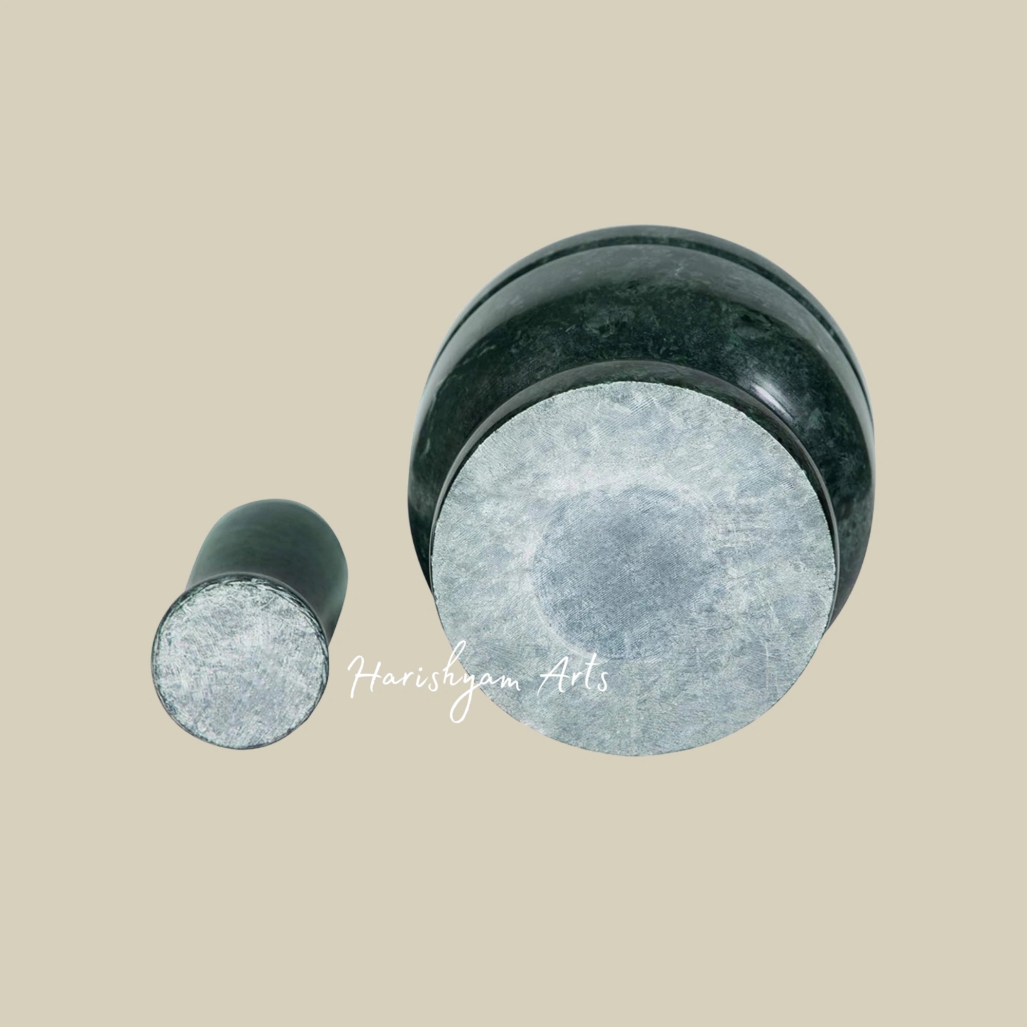 Oasis Green Stone Mortar & Pestle Set