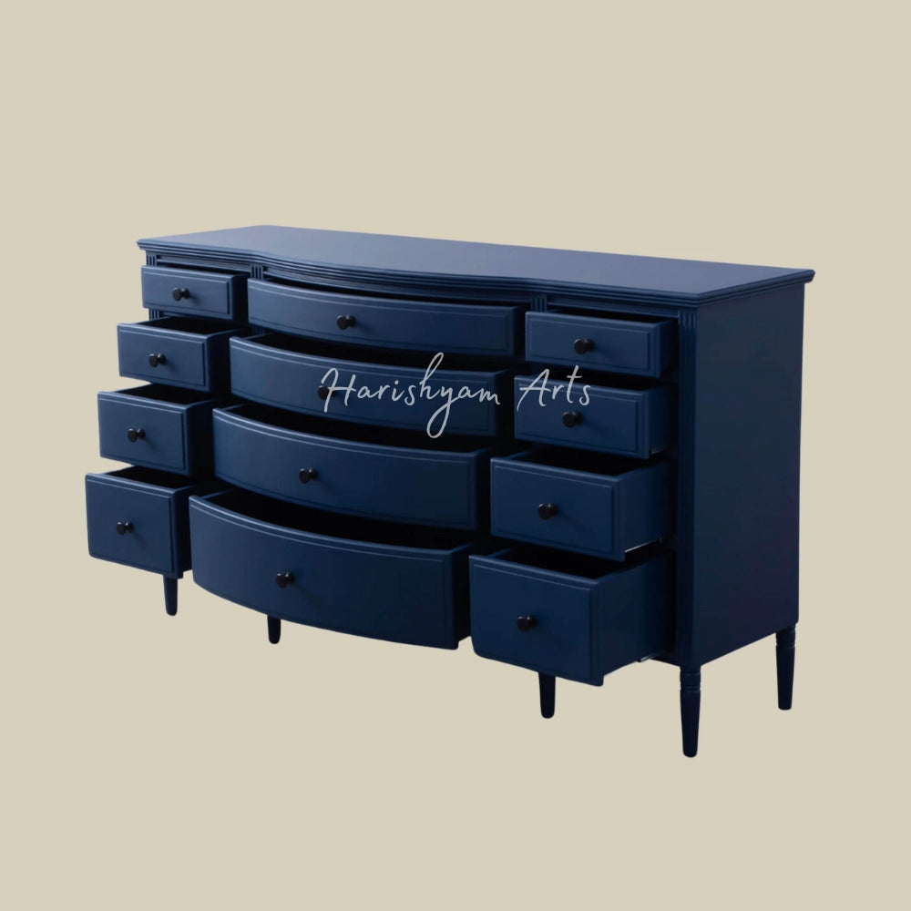 Ocean Finish Royal Chest of Drawers