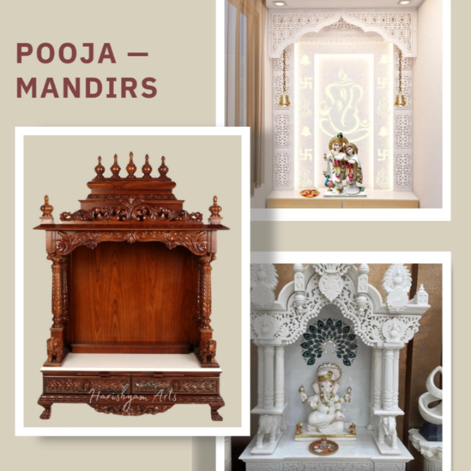 pooja mandir for home