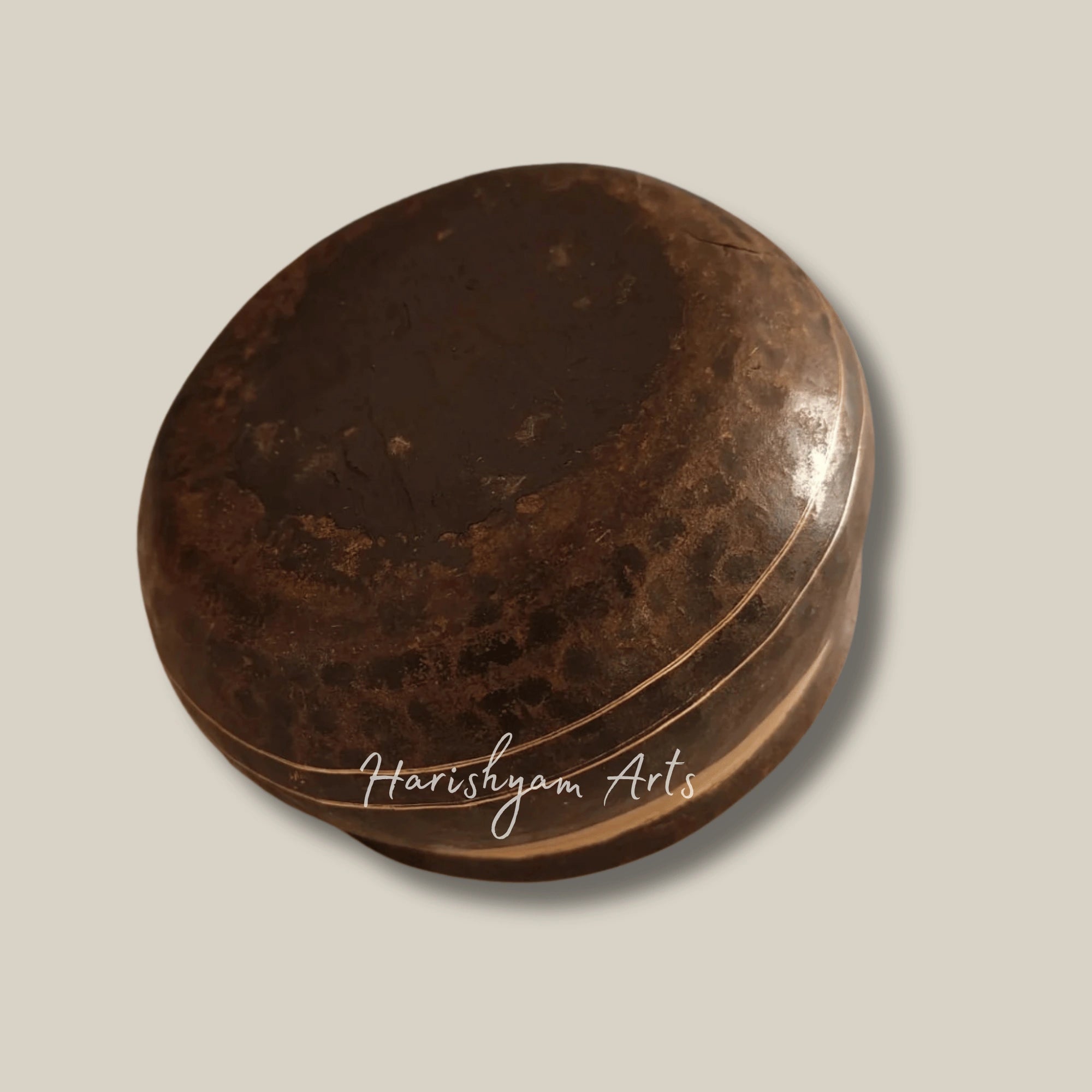 Pot Shaped Kansa Serving Bowl Crafted in Traditional Bronze