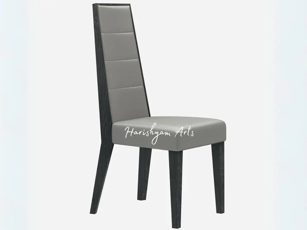 Premium Dining Set with Grey High Gloss Lacquer Finish