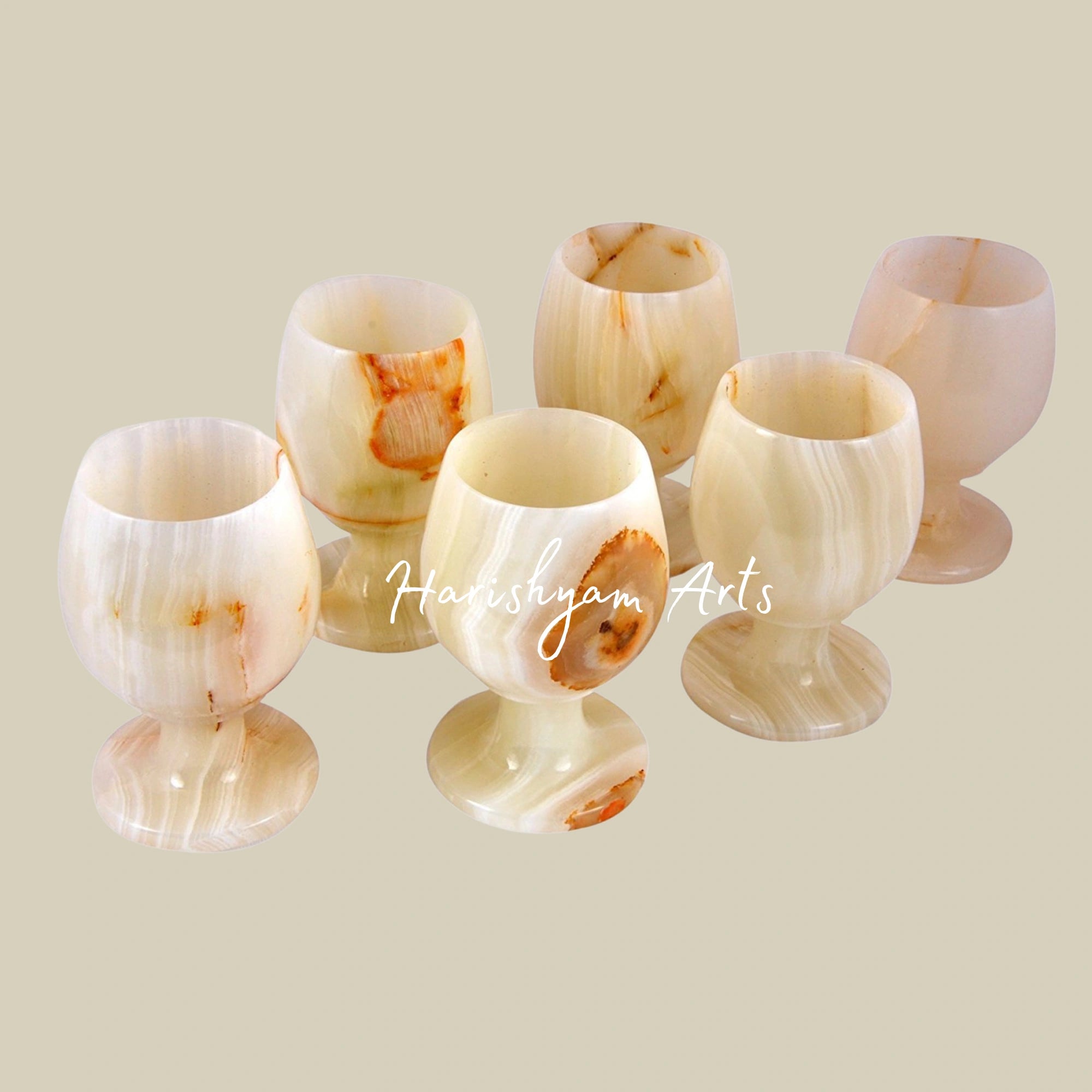 Premium Italian Stone Wine Goblet Elegant Home Bar Collection1