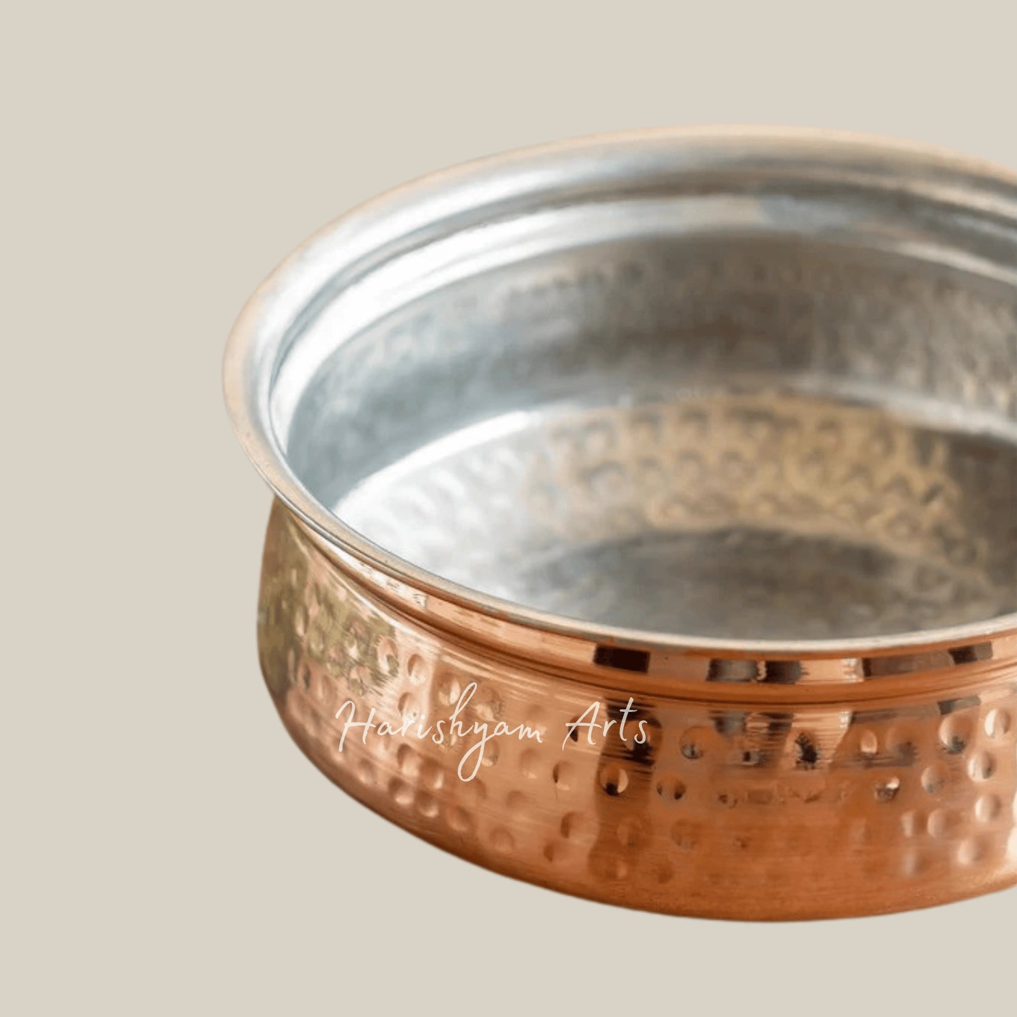 Premium Tin Coated Copper Handi for Authentic Indian Cooking