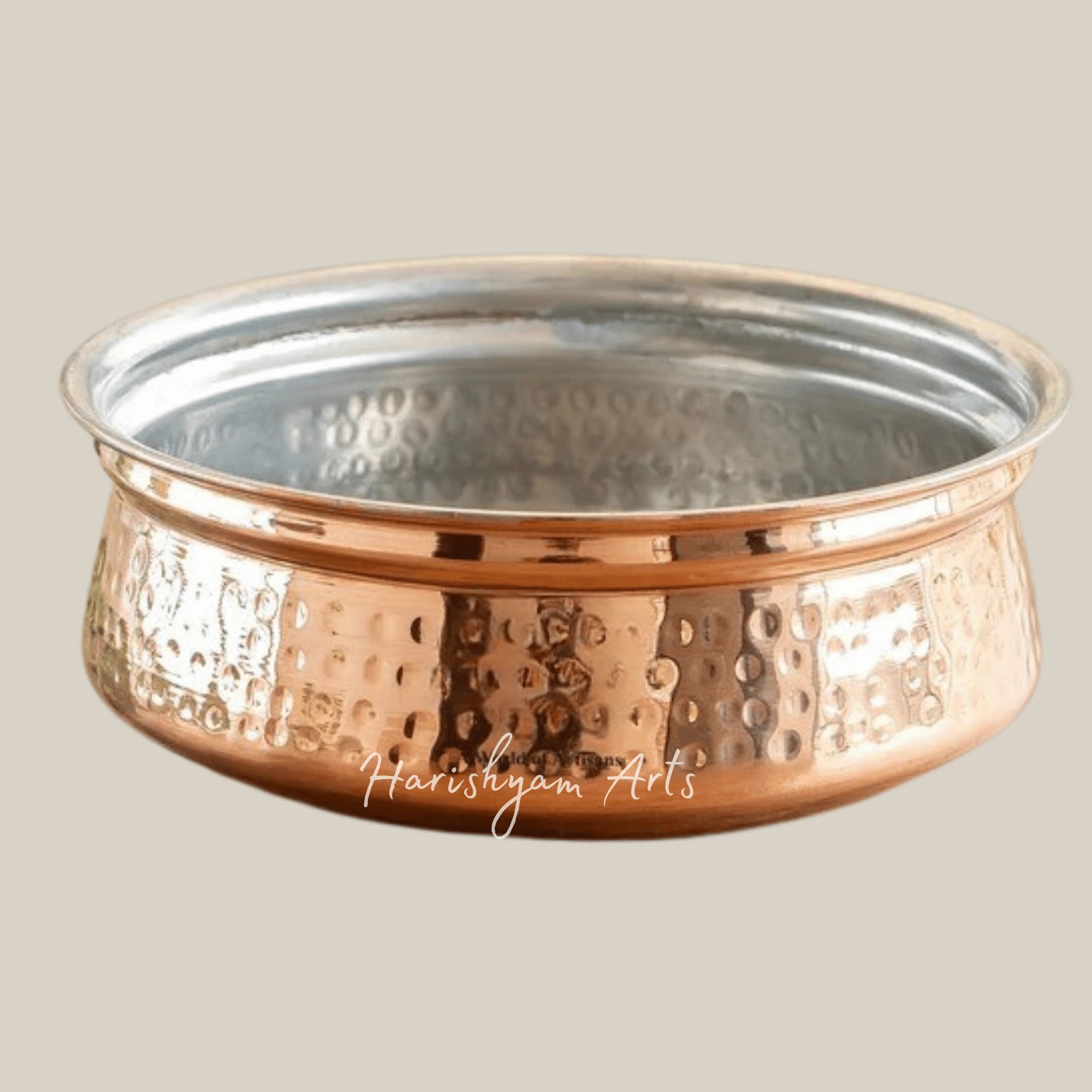 Premium Tin Coated Copper Handi for Authentic Indian Cooking