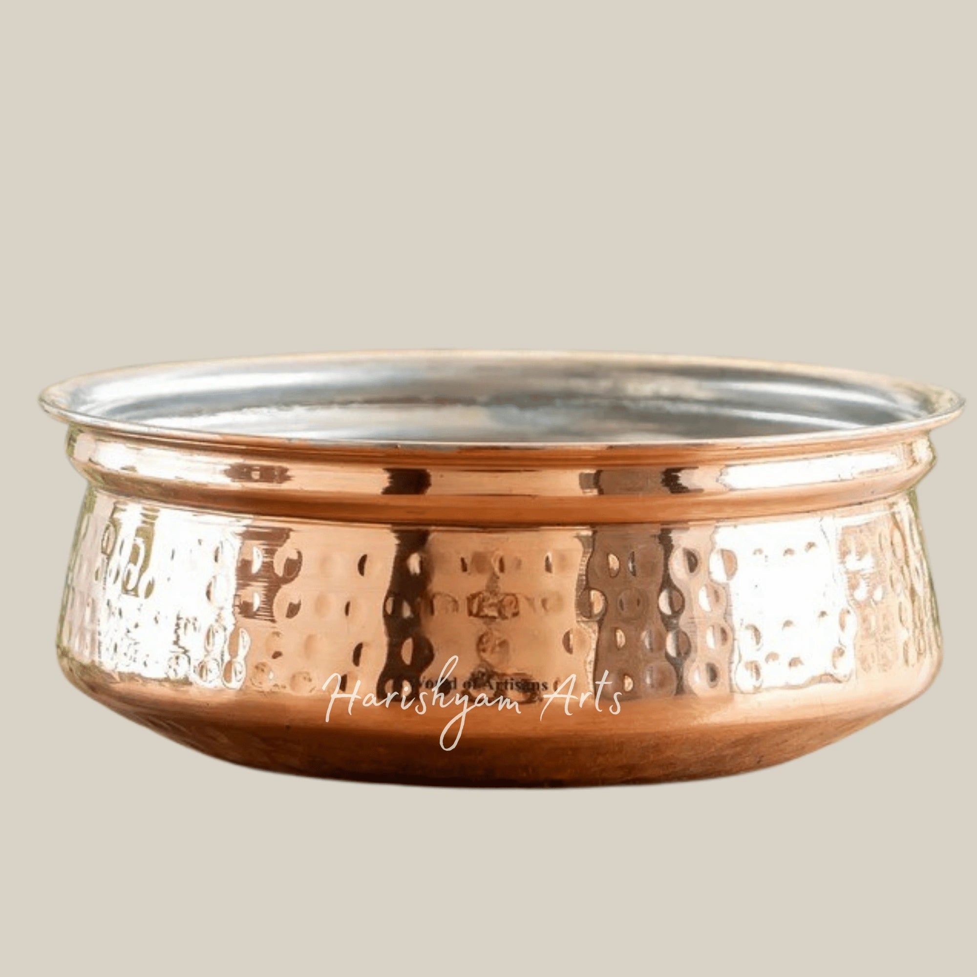 Premium Tin Coated Copper Handi for Authentic Indian Cooking