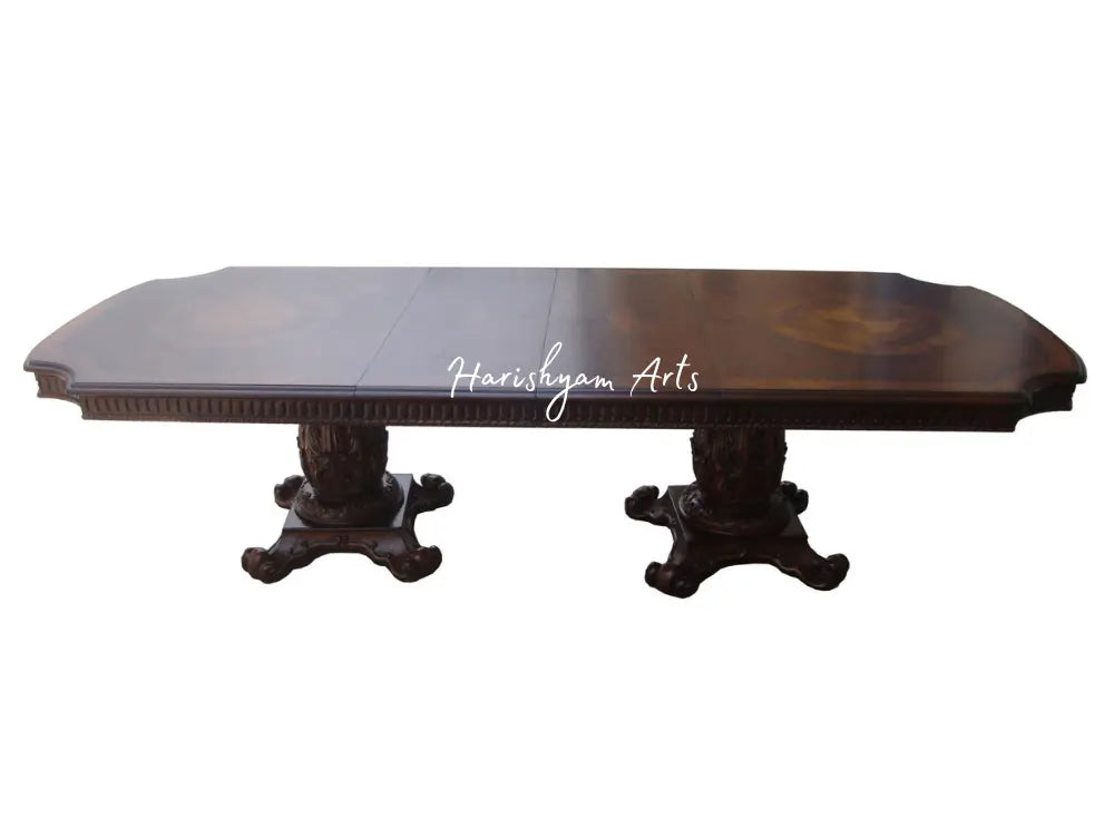 Rectangular Double Pedestal Dining Room Set