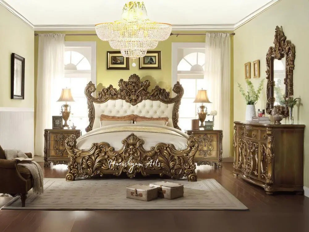 Regal Gold Monarch 5-Piece King Bedroom Set