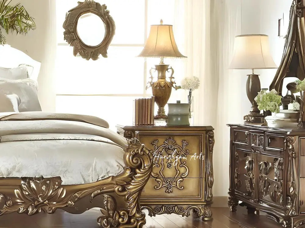 Regal Gold Monarch 5-Piece King Bedroom Set