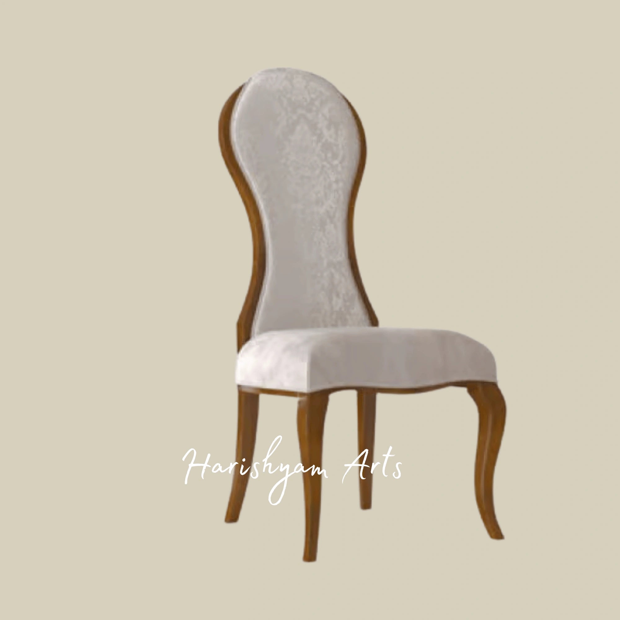 Regal Heritage Upholstered Chair with High Back Design