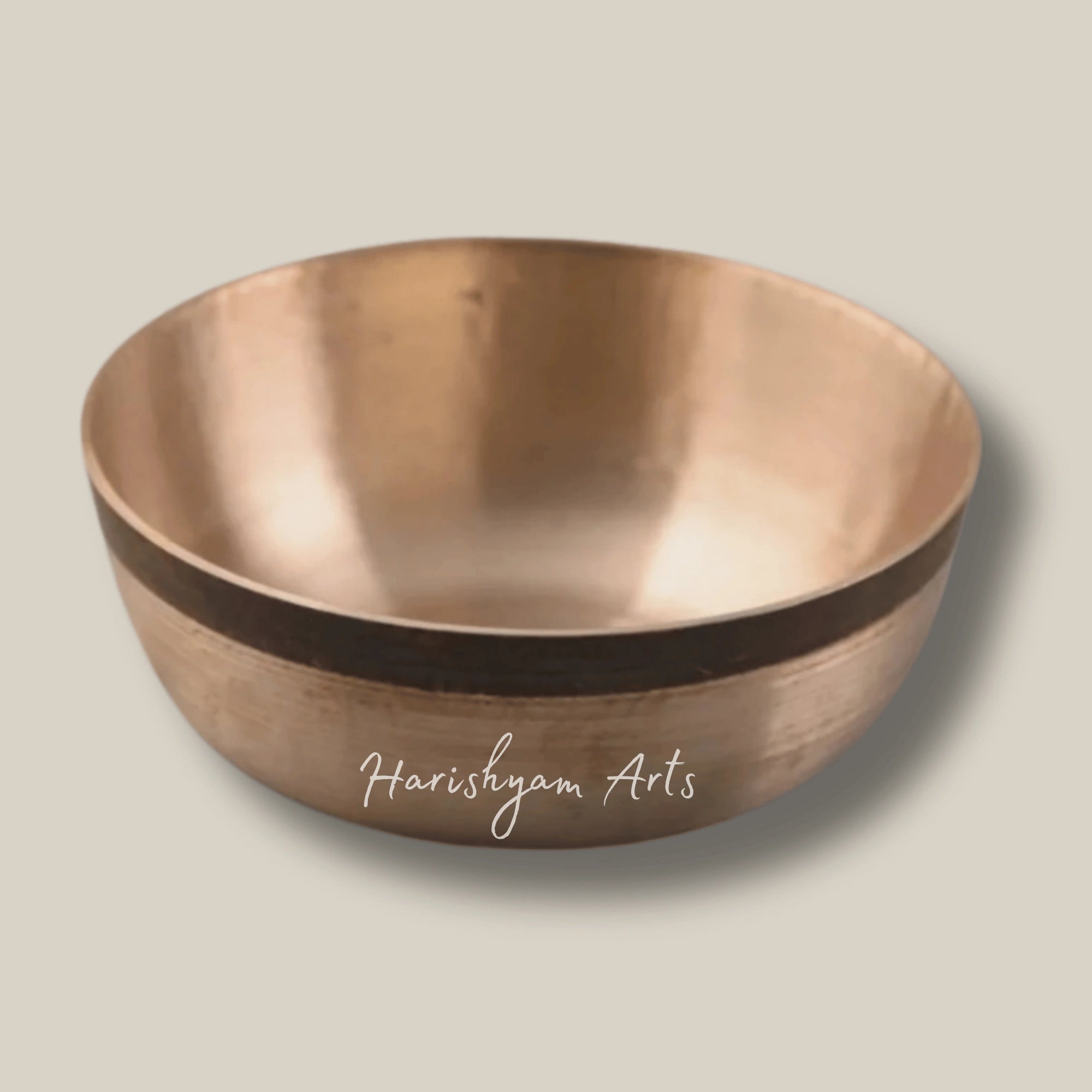 Set of Two Generous Kansa Katoris for Daily Meals or Festive Feasts