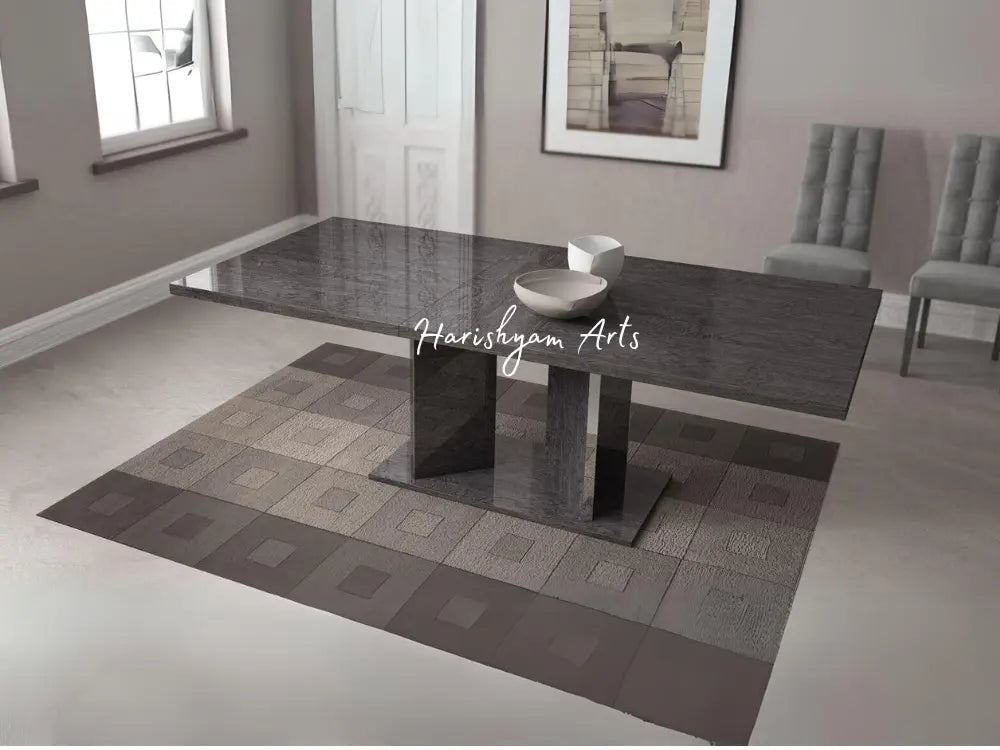 Sleek Silver Birch 7-Piece Contemporary Dining Set