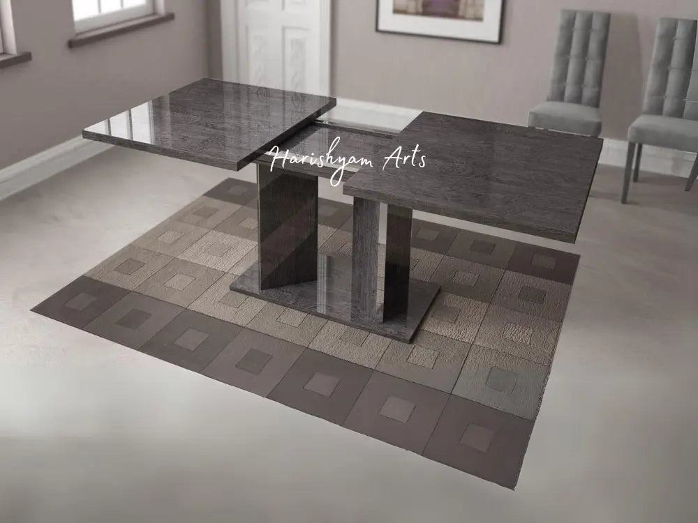 Sleek Silver Birch 7-Piece Contemporary Dining Set