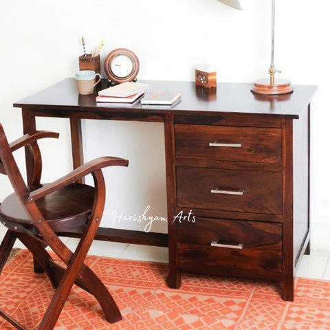 Solid Wooden Study Table for Home and Office